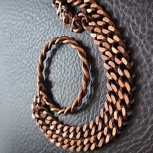 VTG copper necklace